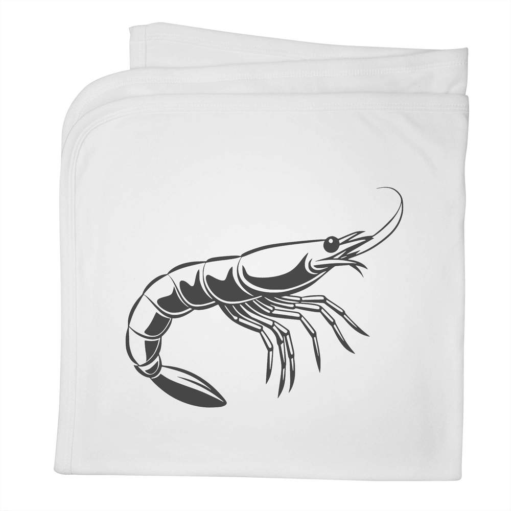'Snapping Shrimps' Cotton Baby Blanket / Shawl (BY00035662)