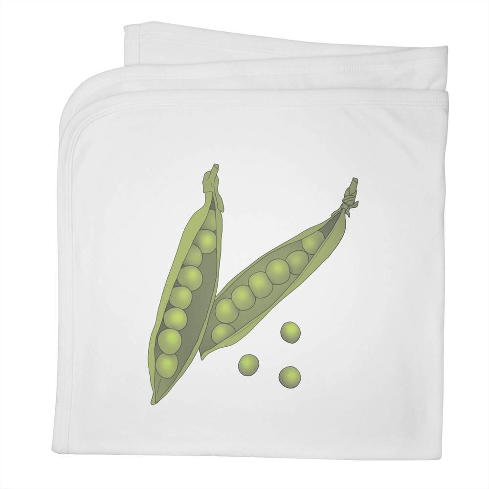 'Pea Pods' Cotton Baby Blanket / Shawl (BY00042406)