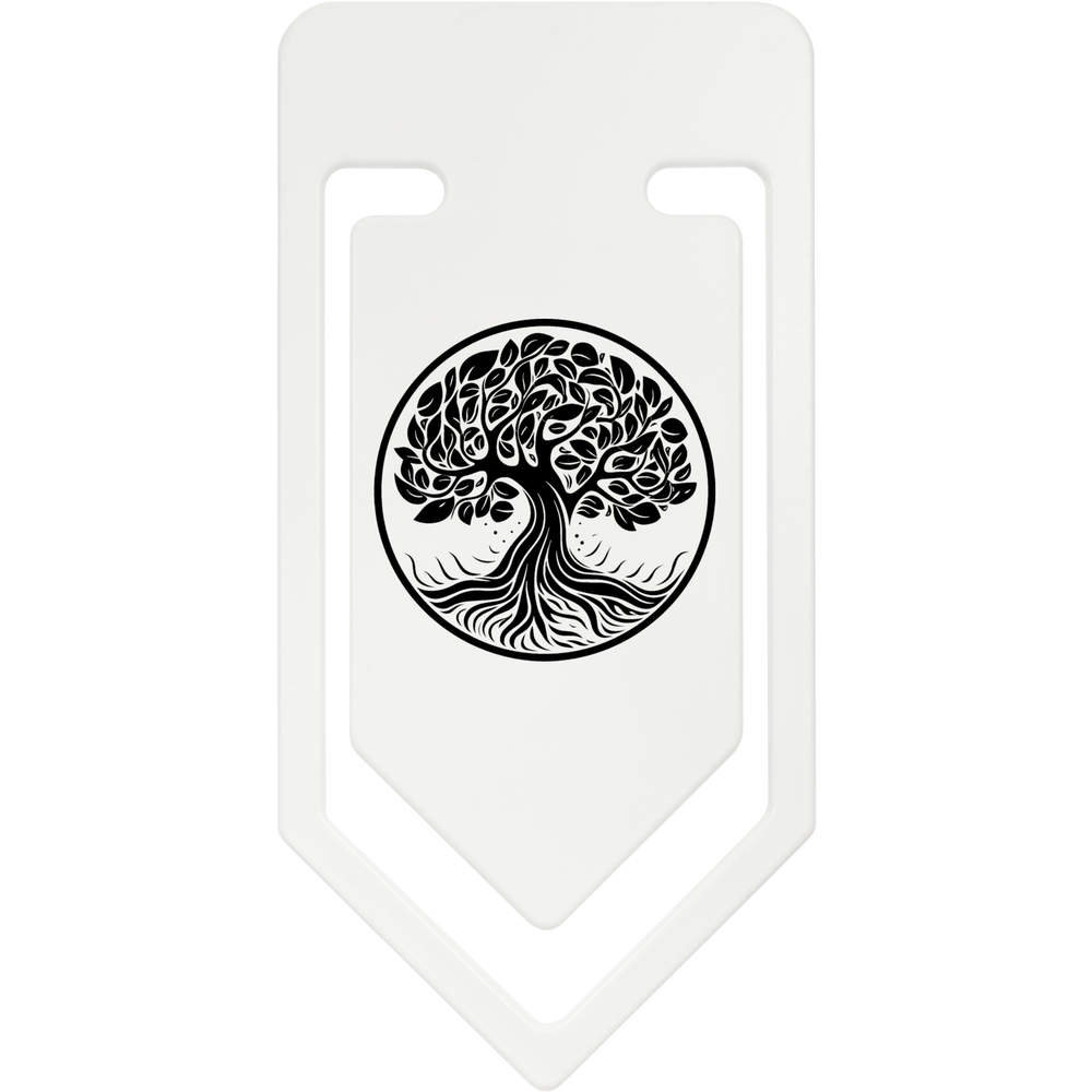 141mm 'Trees and roots' Giant Plastic Paper Clip (CC00077787)