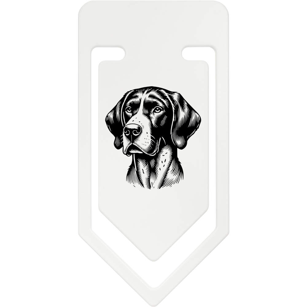 141mm 'German Shorthaired Pointer' Giant Plastic Paper Clip (CC00088583)