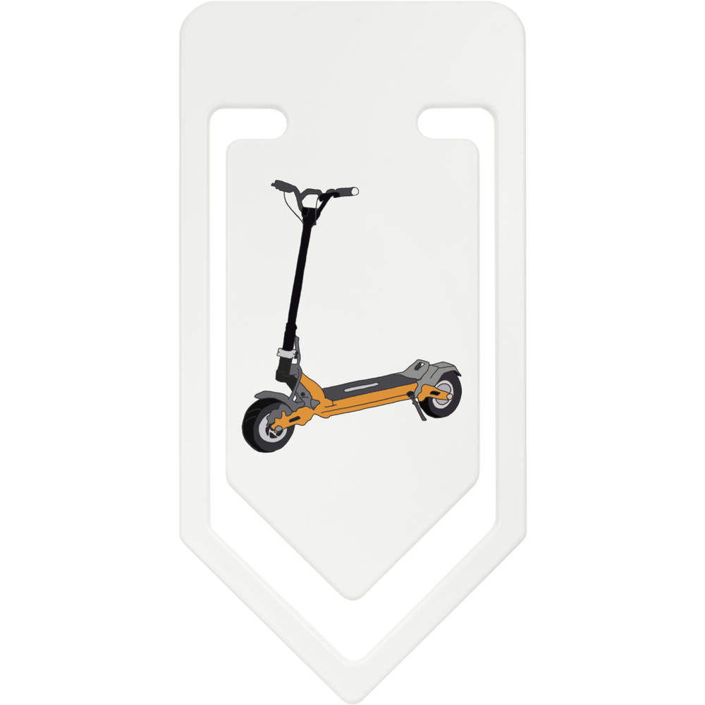 141mm 'Electric Scooter ' Giant Plastic Paper Clip (CC00094277)