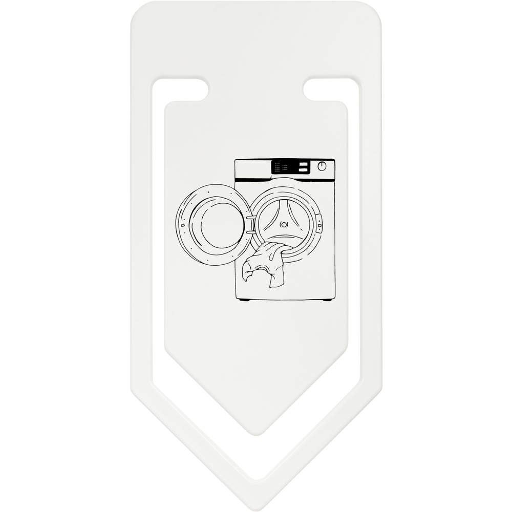 141mm 'Open Washing Machine' Giant Plastic Paper Clip (CC00098623)