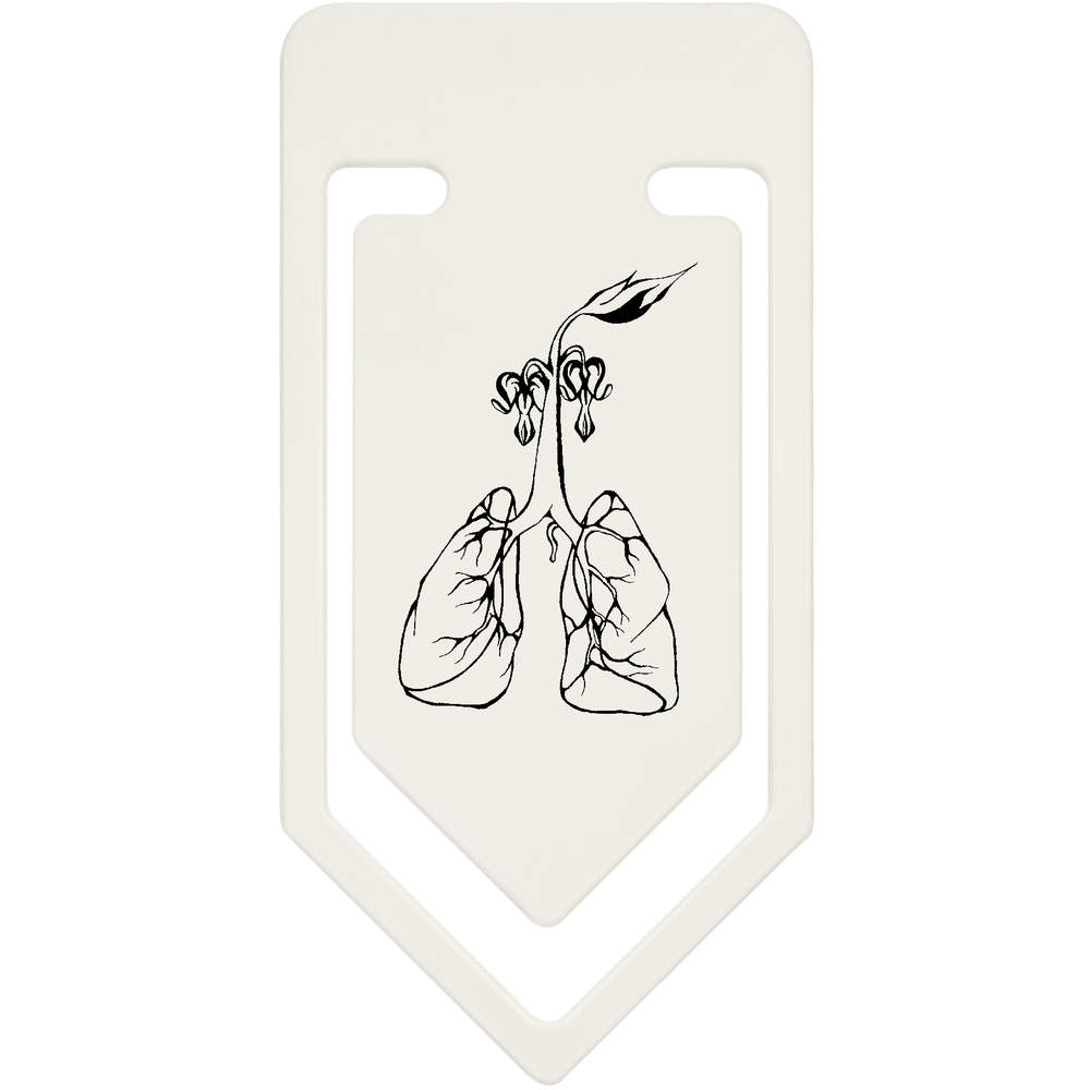 91mm 'Lung & Roots' Large Plastic Paper Clip (CC00015267)