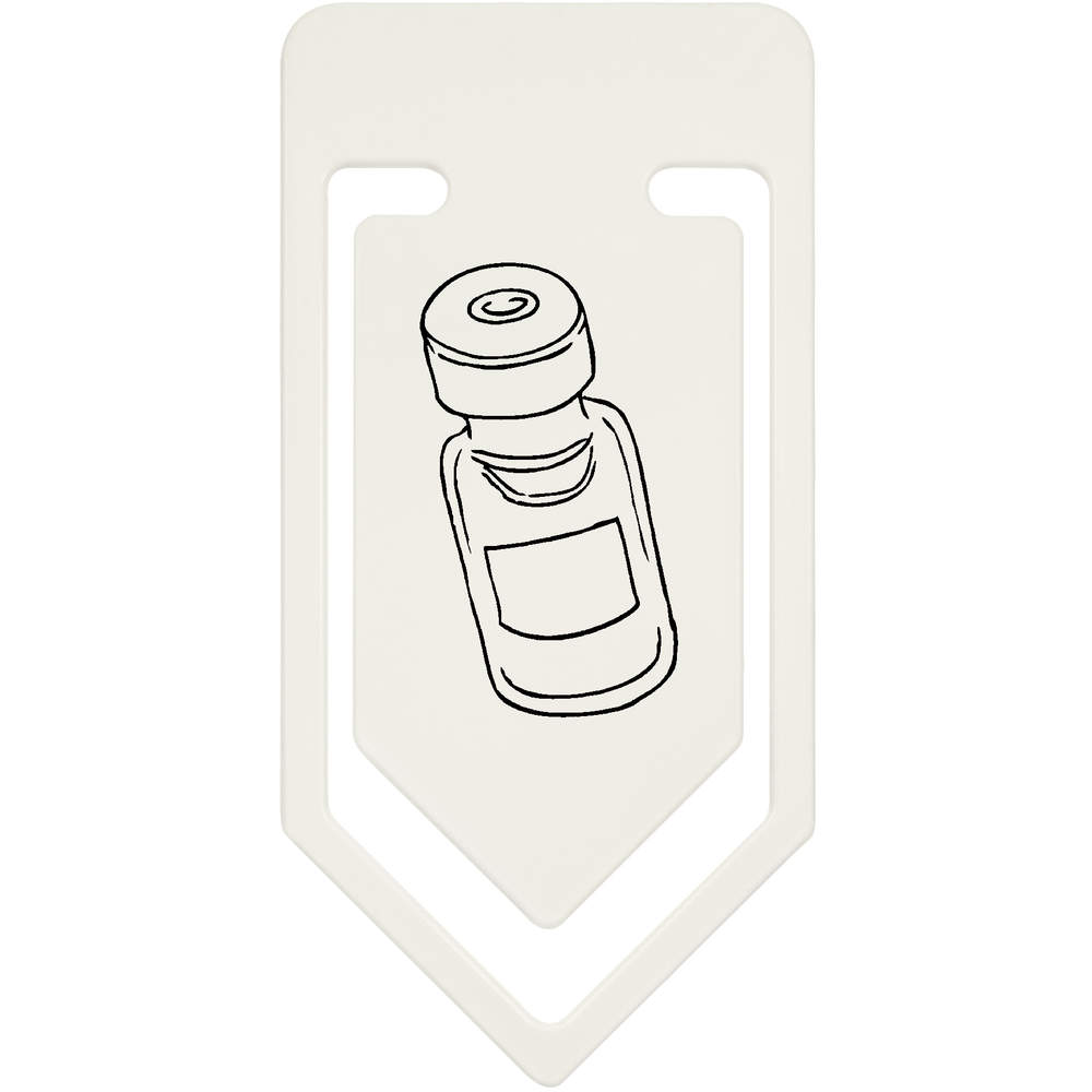 91mm 'Medicine Bottle' Large Plastic Paper Clip (CC00017059)
