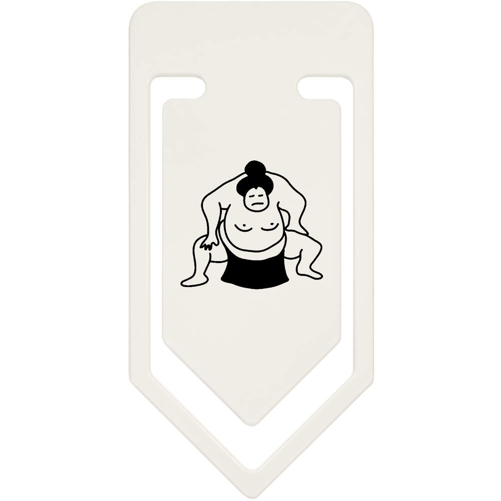 91mm 'Sumo Wrestler' Large Plastic Paper Clip (CC00032437)