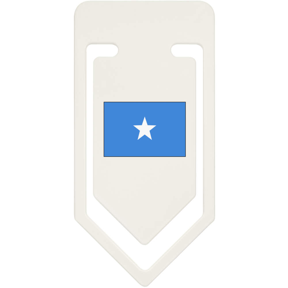 91mm 'Somalia Flag' Large Plastic Paper Clip (CC00042695)