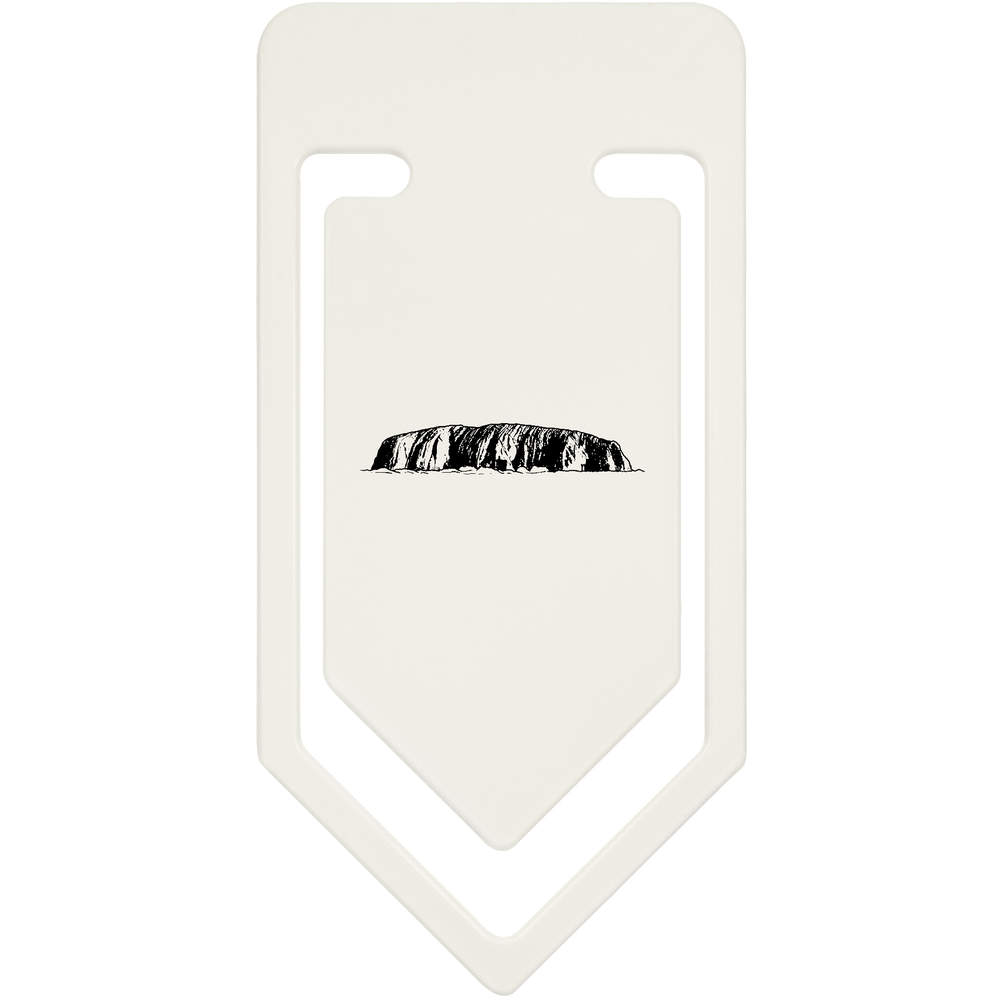 'Uluru Rock' Plastic Paper Clips (CC029835)