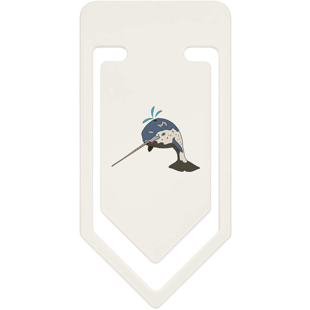 'Narwhal ' Plastic Paper Clips (CC039011)