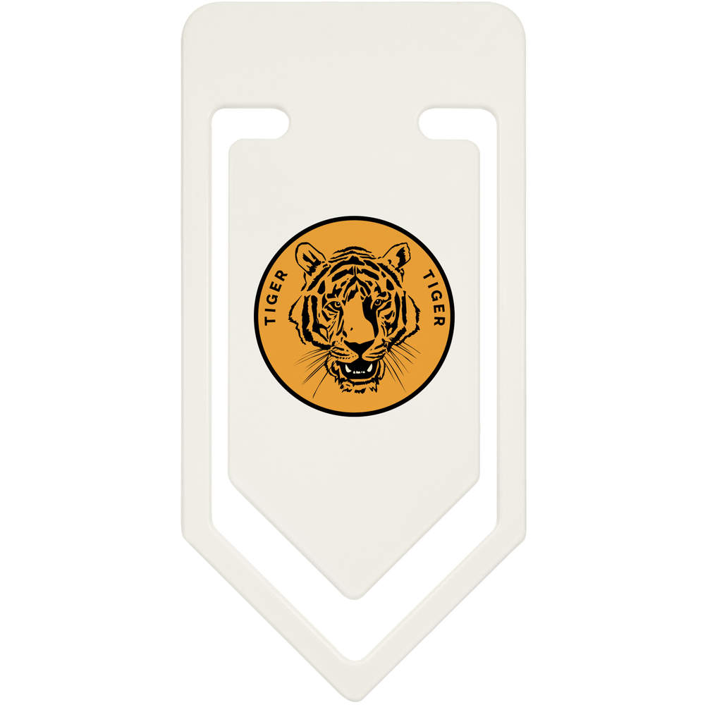 'Tiger Tiger' Plastic Paper Clips (CC039255)