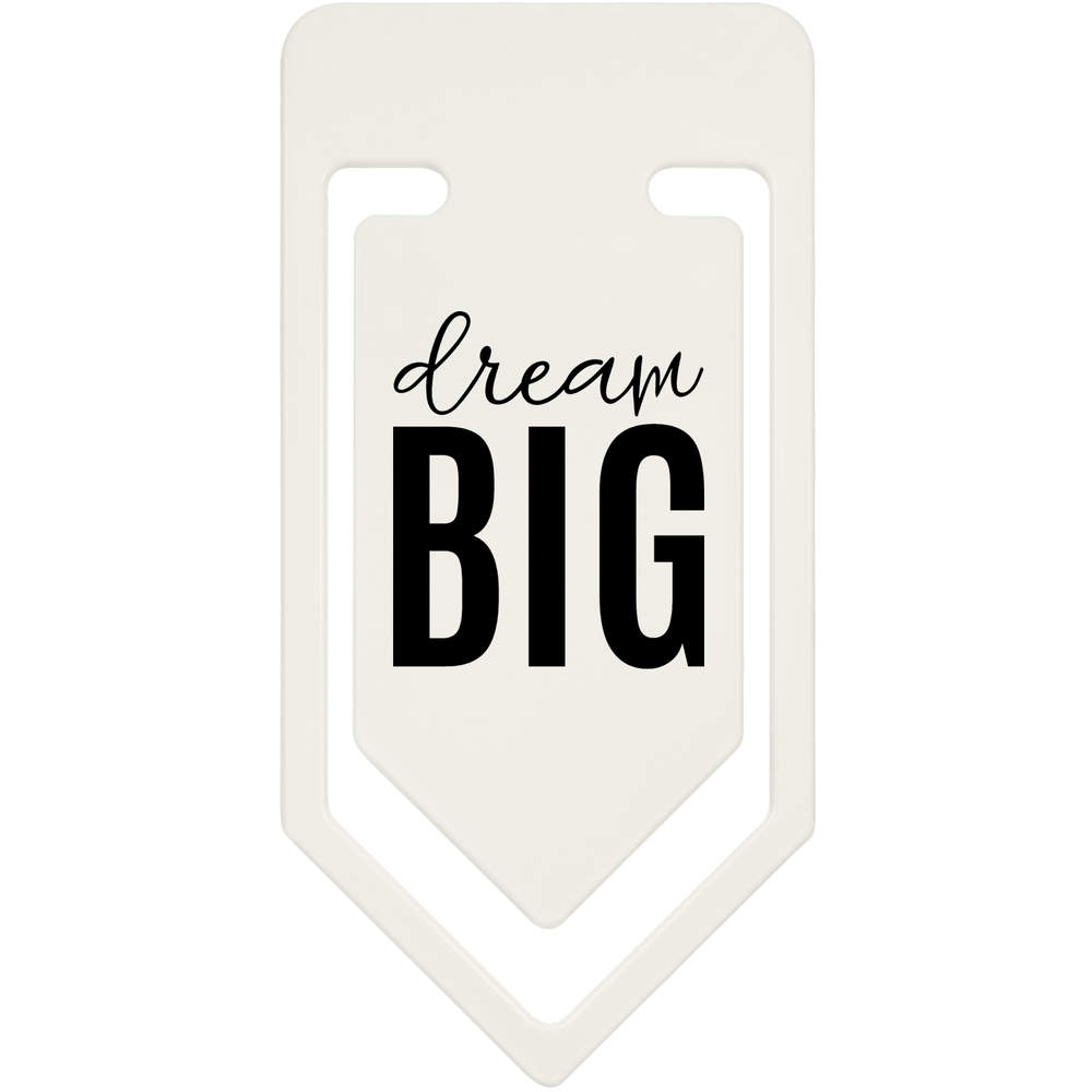 'Dream Big' Plastic Paper Clips (CC040705)