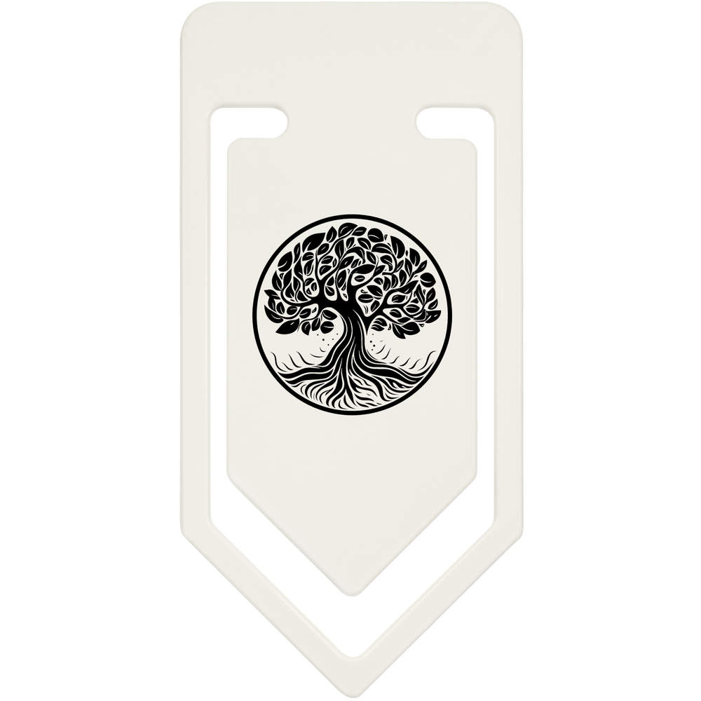 'Trees and roots' Plastic Paper Clips (CC042477)