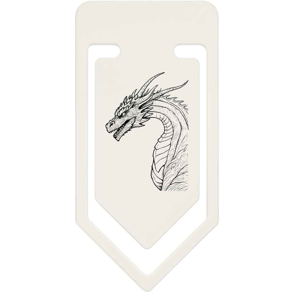 'Lair Guarding Dragon' Plastic Paper Clips (CC048221)