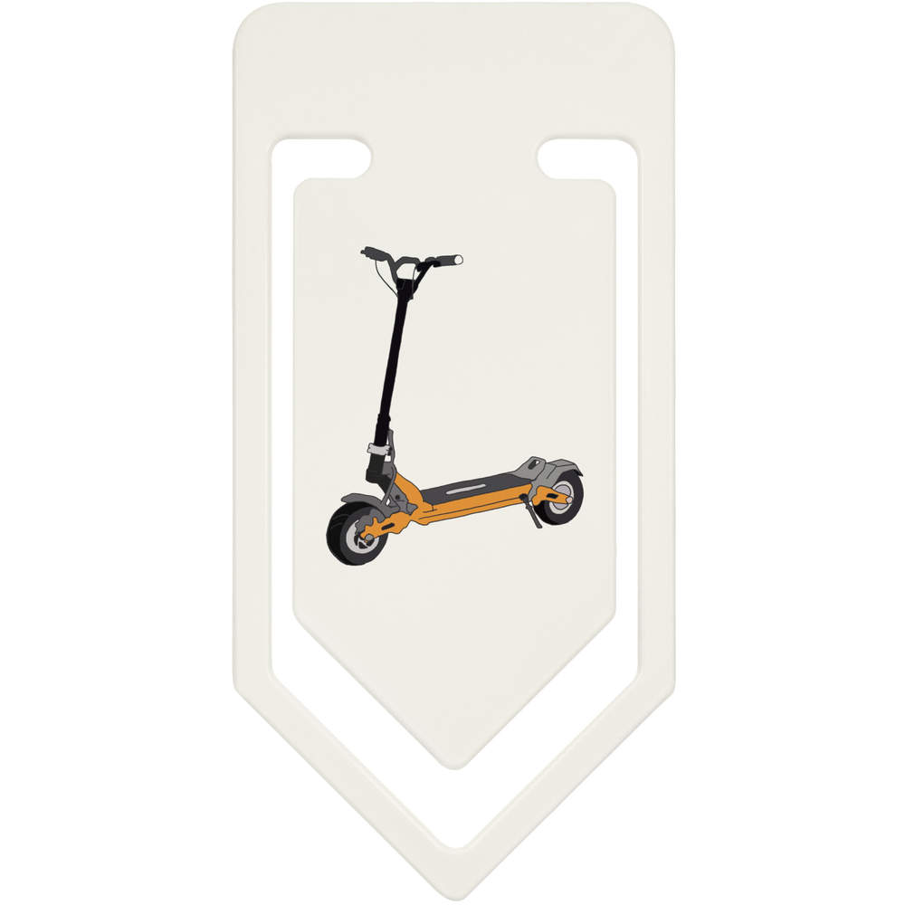 'Electric Scooter ' Plastic Paper Clips (CC051788)