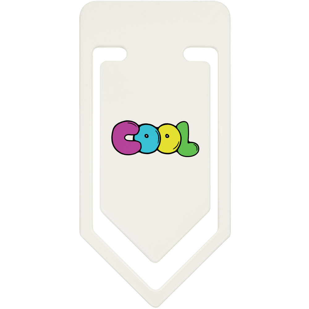'Cool' Plastic Paper Clips (CC052276)