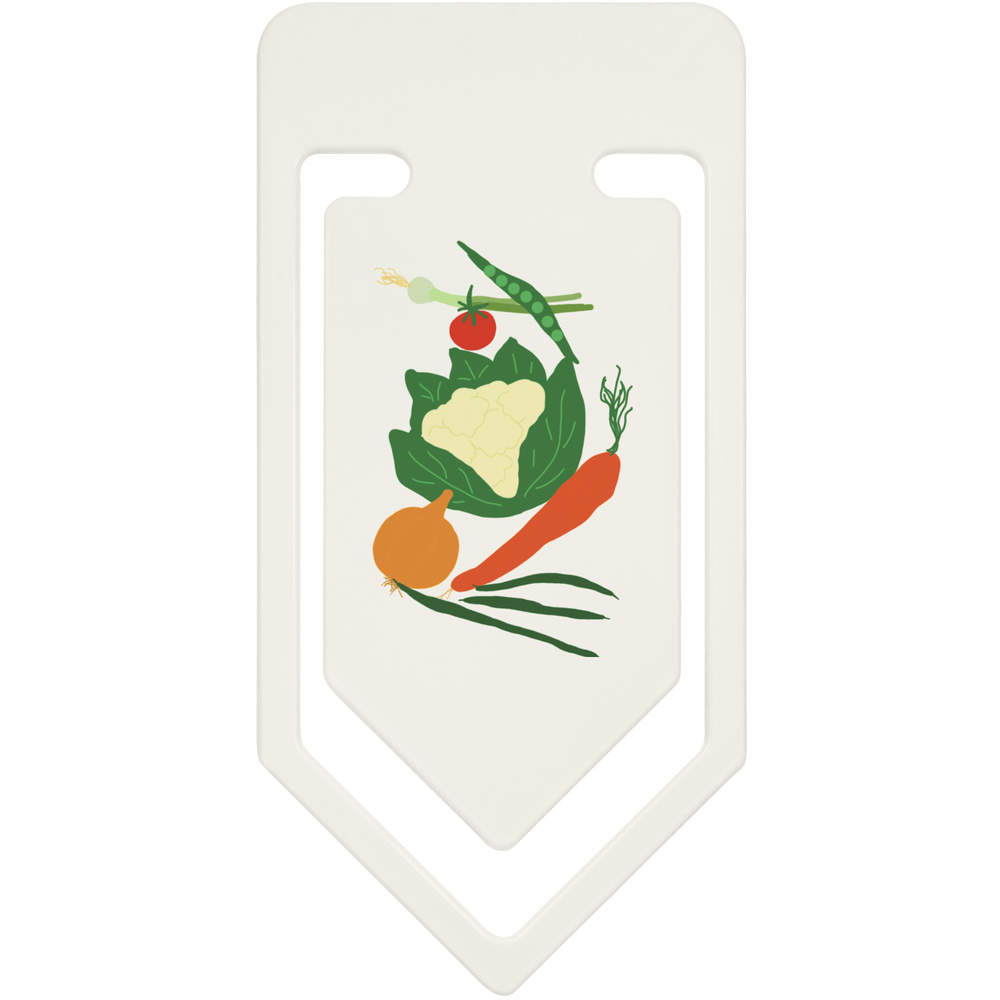 'A Vegetable Medley ' Plastic Paper Clips (CC057096)