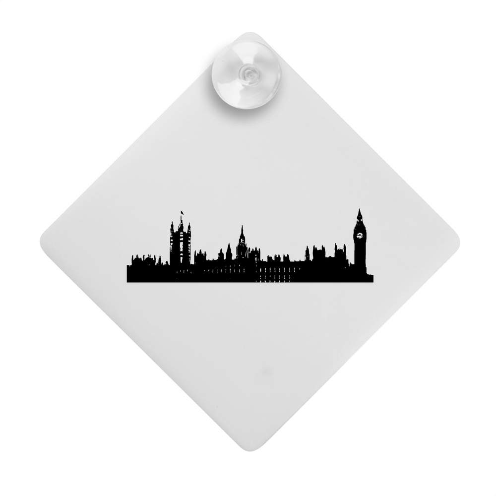 'Houses Of Parliament' Suction Cup Car Window Sign (CG00001077)