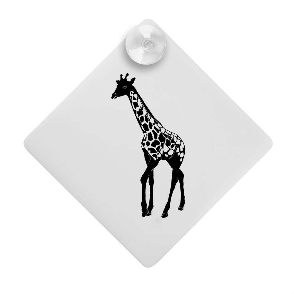 'Giraffe' Suction Cup Car Window Sign (CG00001358)