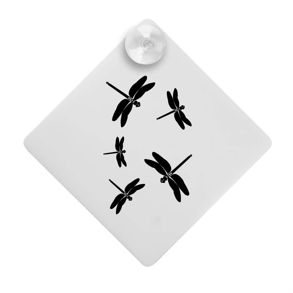 'Dragonflies' Suction Cup Car Window Sign (CG00001730)