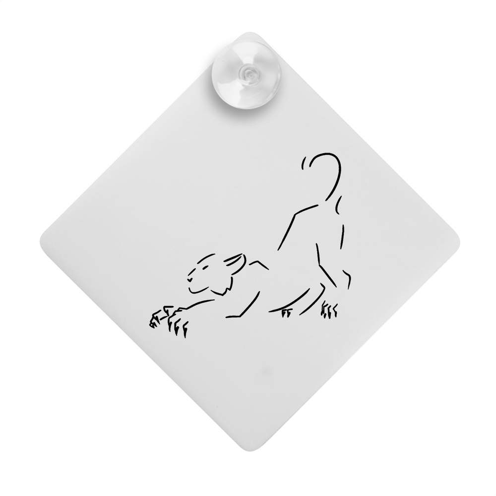 'Lioness Symbol' Suction Cup Car Window Sign (CG00003552)
