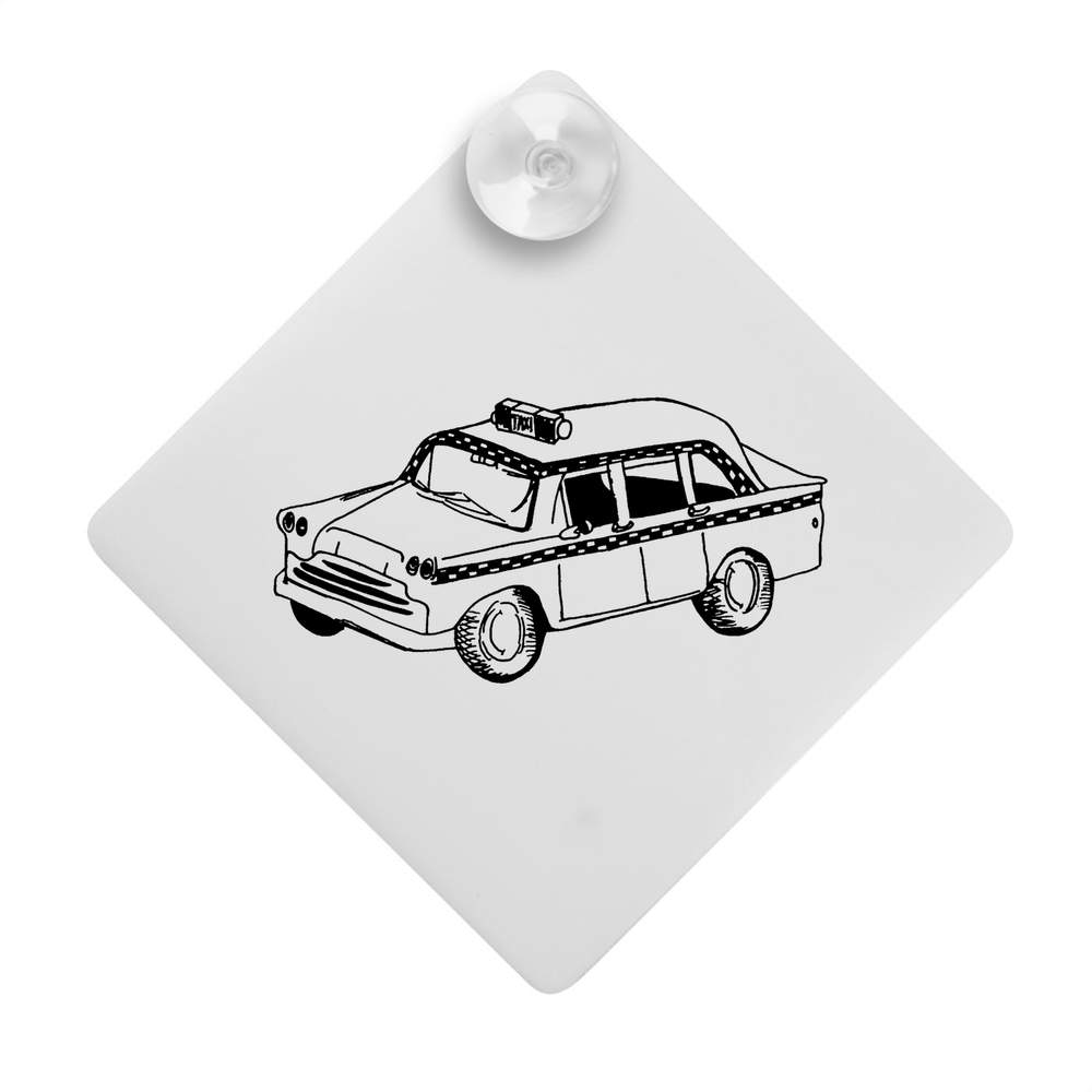 'Taxi' Suction Cup Car Window Sign (CG00006672)