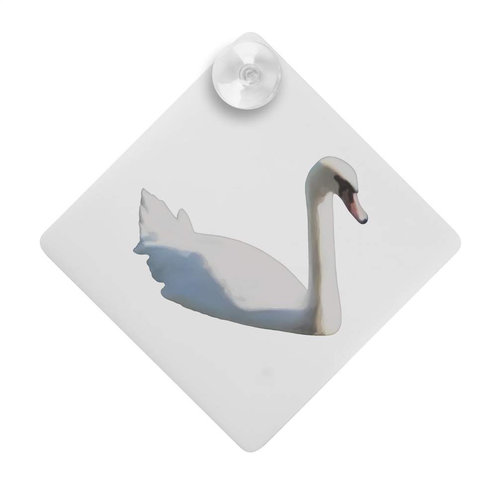 'Swan' Suction Cup Car Window Sign (CG00006874)