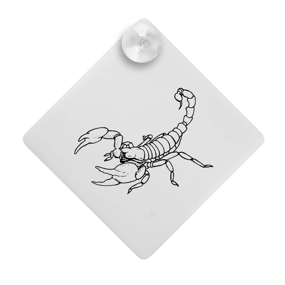 'Scorpion' Suction Cup Car Window Sign (CG00007381)