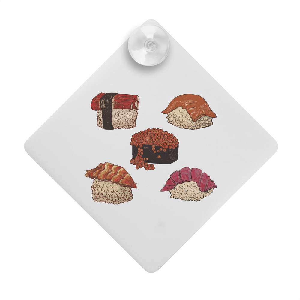 'Sushi' Suction Cup Car Window Sign (CG00007423)