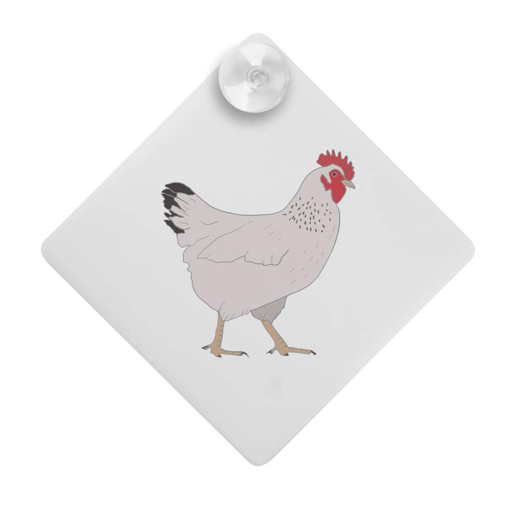 'Rooster' Suction Cup Car Window Sign (CG00010659)