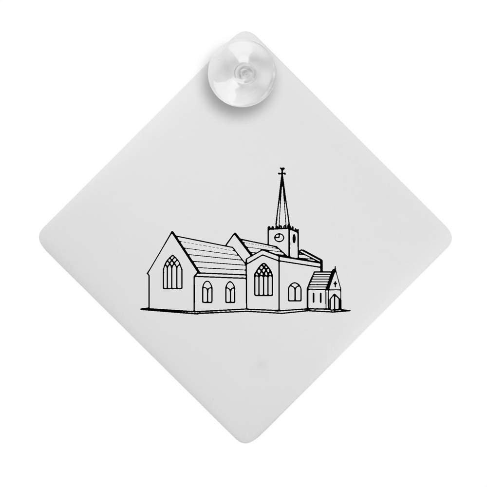 'Church' Suction Cup Car Window Sign (CG00010837)