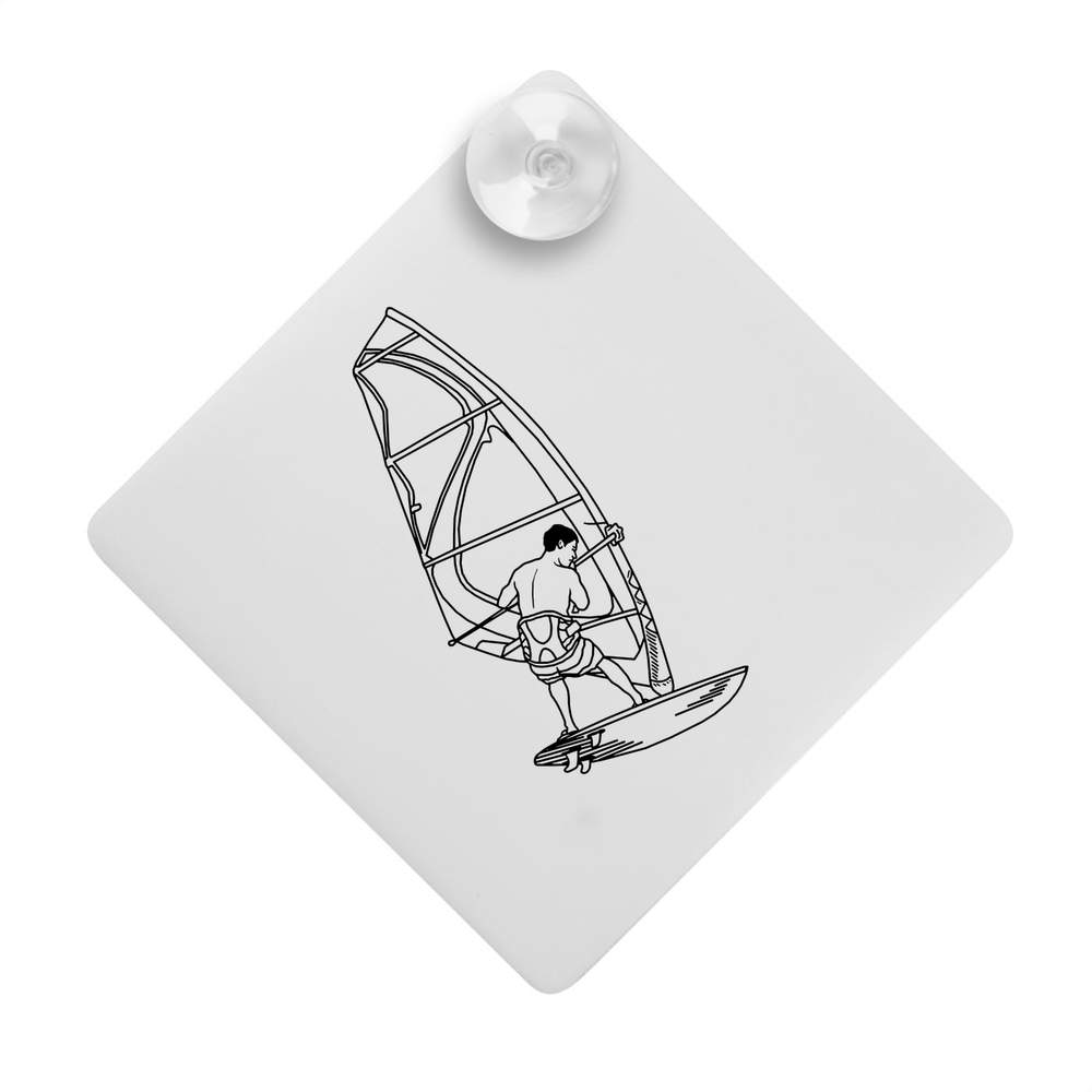 'Windsurfer' Suction Cup Car Window Sign (CG00011180)