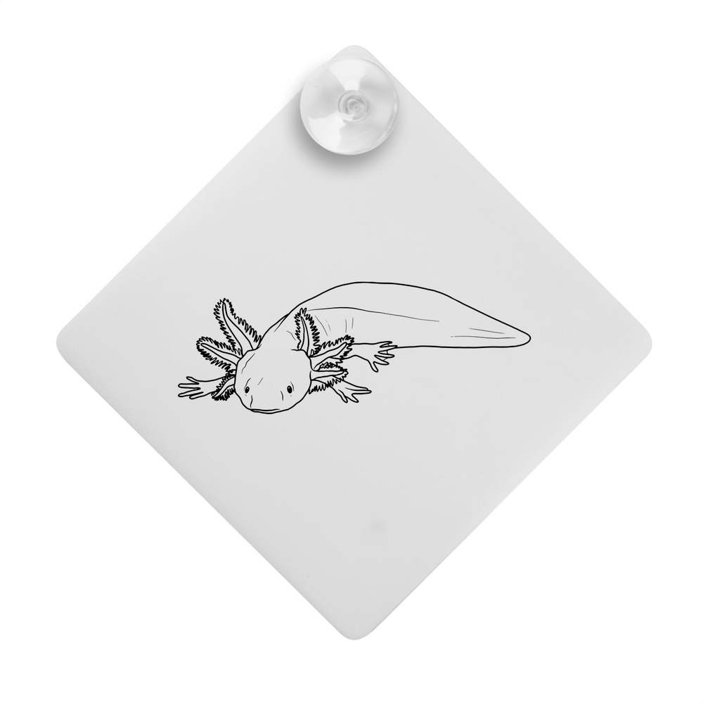 'Axolotl' Suction Cup Car Window Sign (CG00014714)