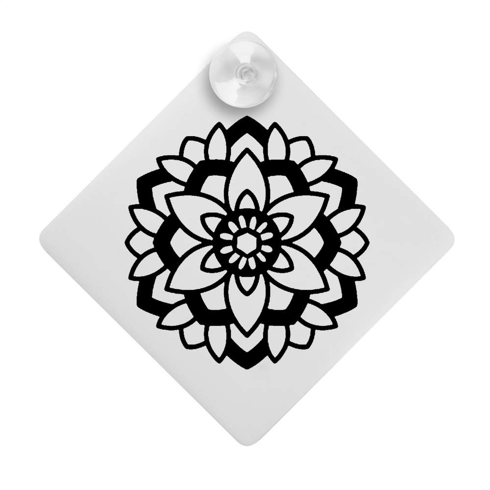 'Mandala' Suction Cup Car Window Sign (CG00020247)