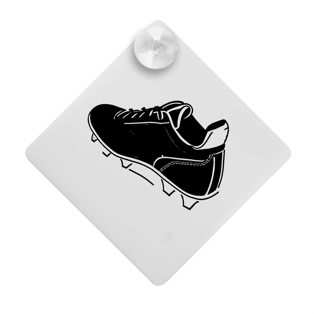 'Football Boot' Suction Cup Car Window Sign (CG00021848)