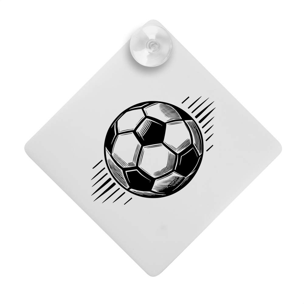 'Soccer Ball' Suction Cup Car Window Sign (CG00022788)