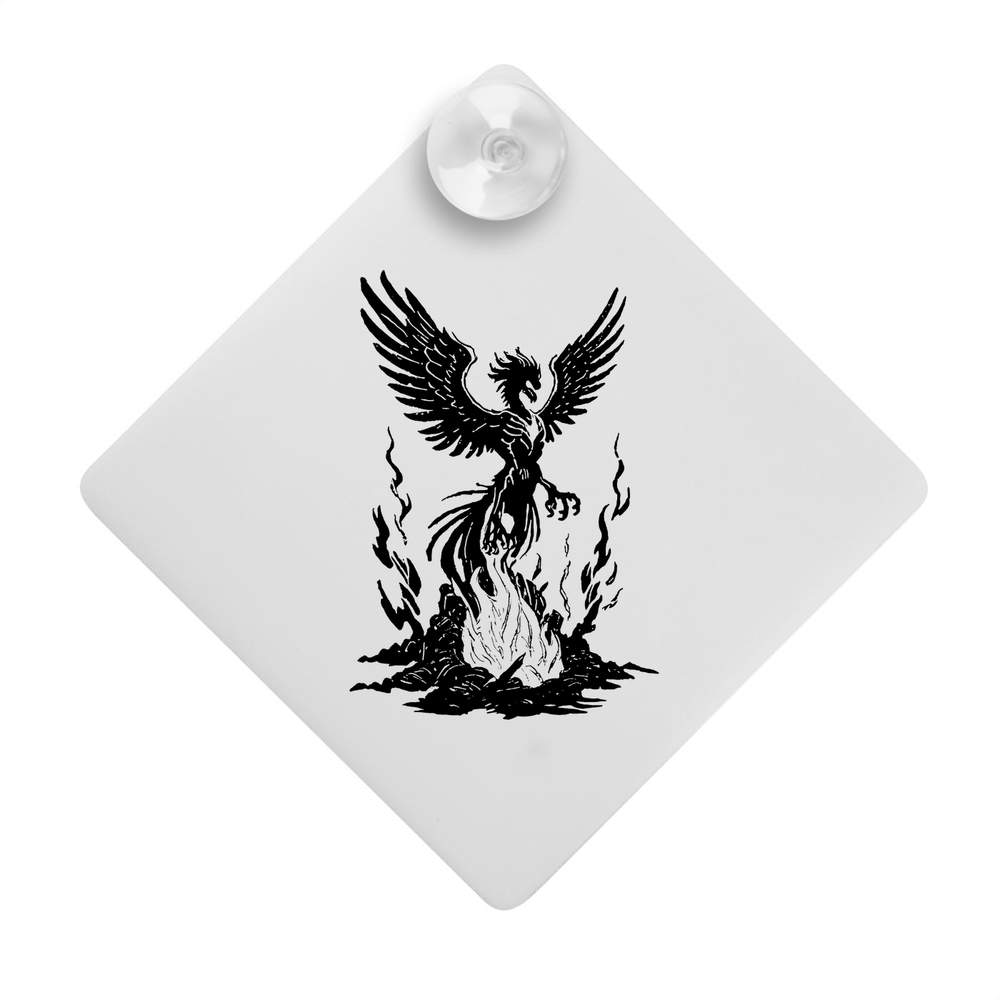 'Reborn Phoenix' Suction Cup Car Window Sign (CG00023253)