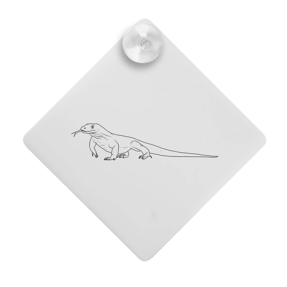 'Komodo Dragon' Suction Cup Car Window Sign (CG00023525)