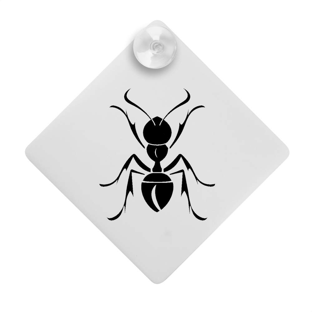 'Stylized Ant' Suction Cup Car Window Sign (CG00023549)