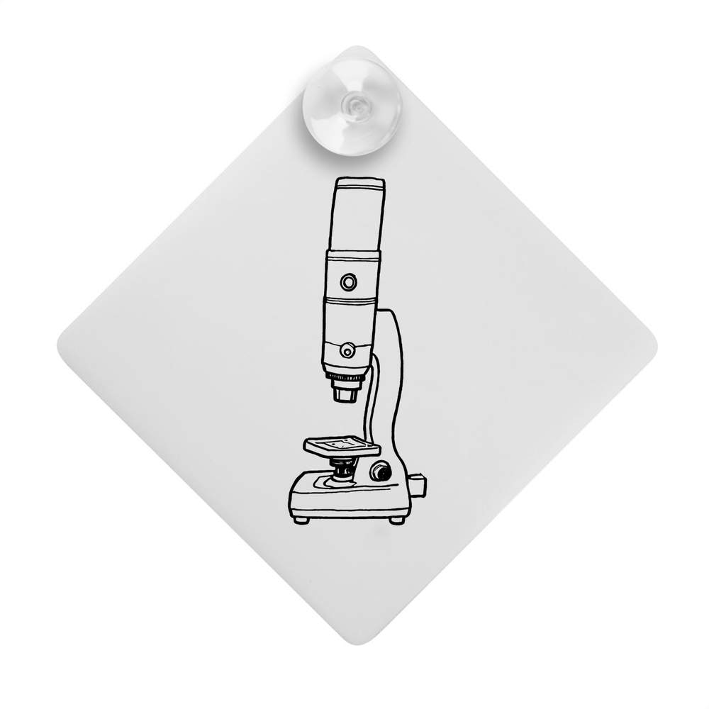 'Digital Microscope ' Suction Cup Car Window Sign (CG00025051)