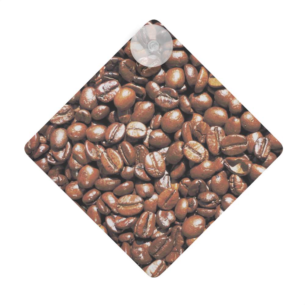 'Espresso Coffee Beans' Suction Cup Car Window Sign (CG00025461)