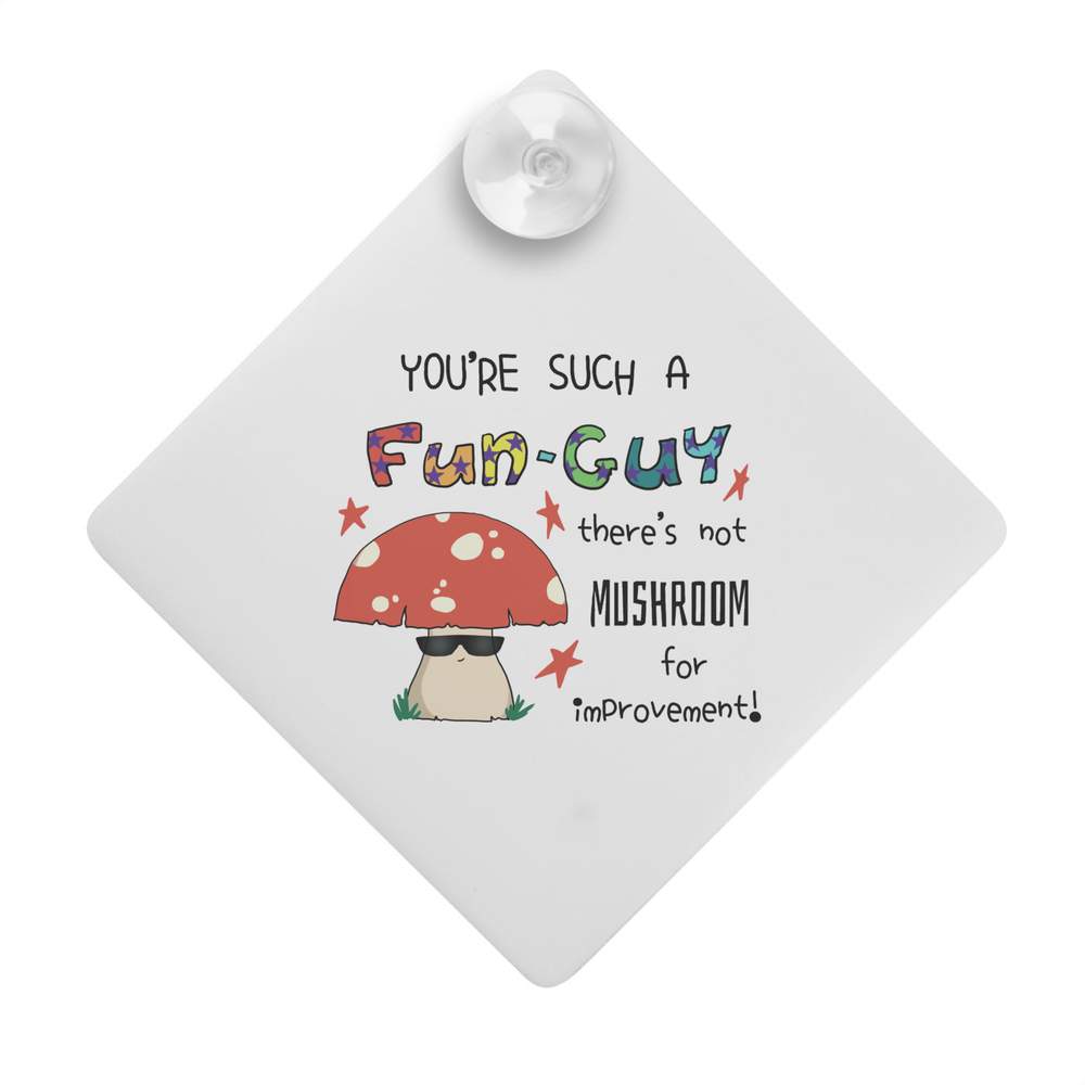 'You're Such A Fun Guy' Suction Cup Car Window Sign (CG00027053)
