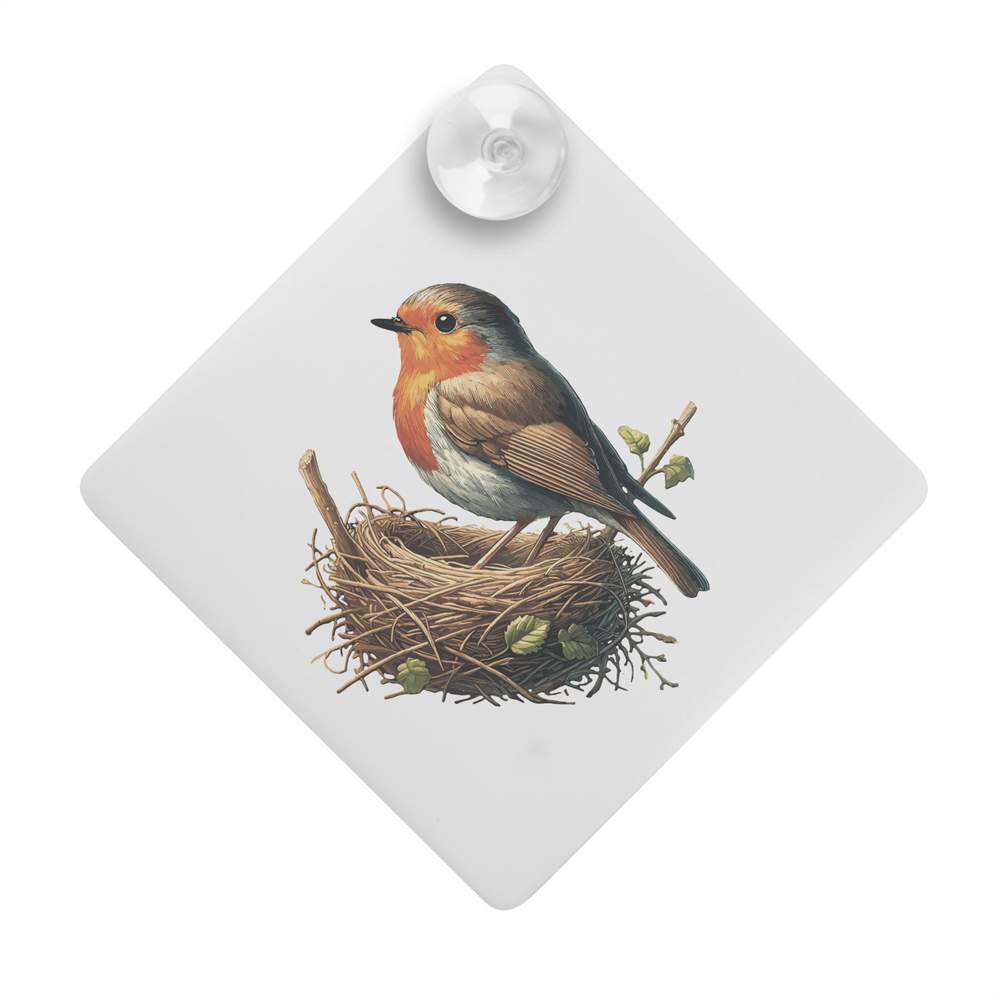 'Robins Nest' Suction Cup Car Window Sign (CG00028265)