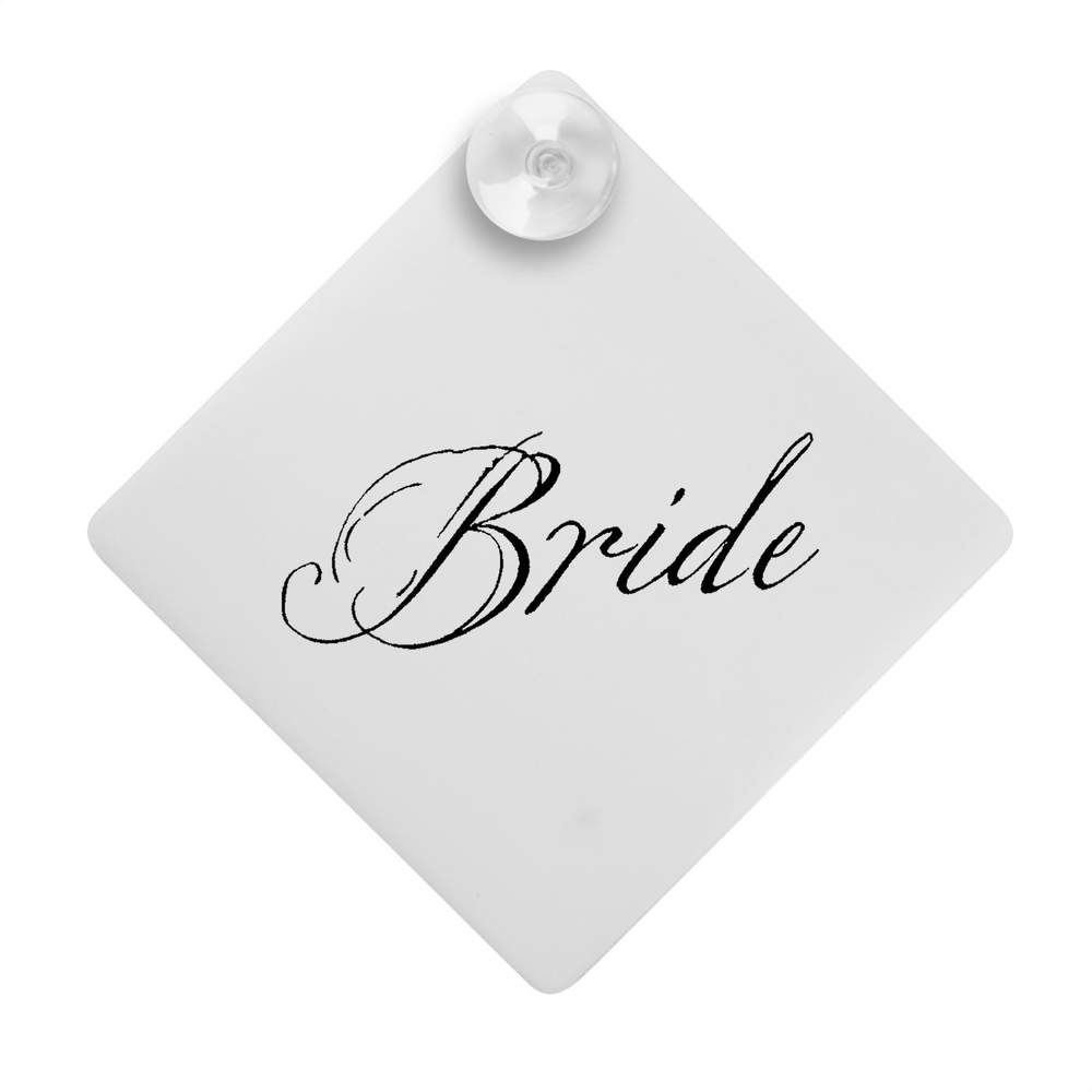 'Bride' Suction Cup Car Window Sign (CG00029508)
