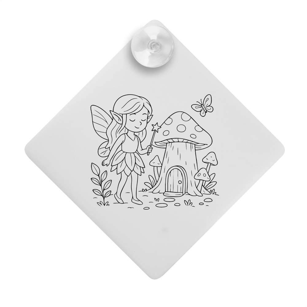'Fairy Garden' Suction Cup Car Window Sign (CG00031529)