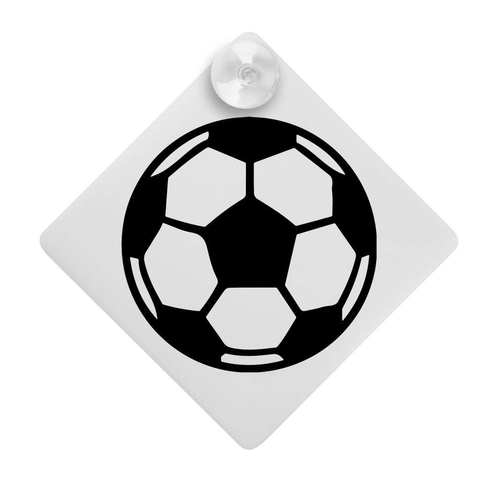'Sports Football' Suction Cup Car Window Sign (CG00031709)