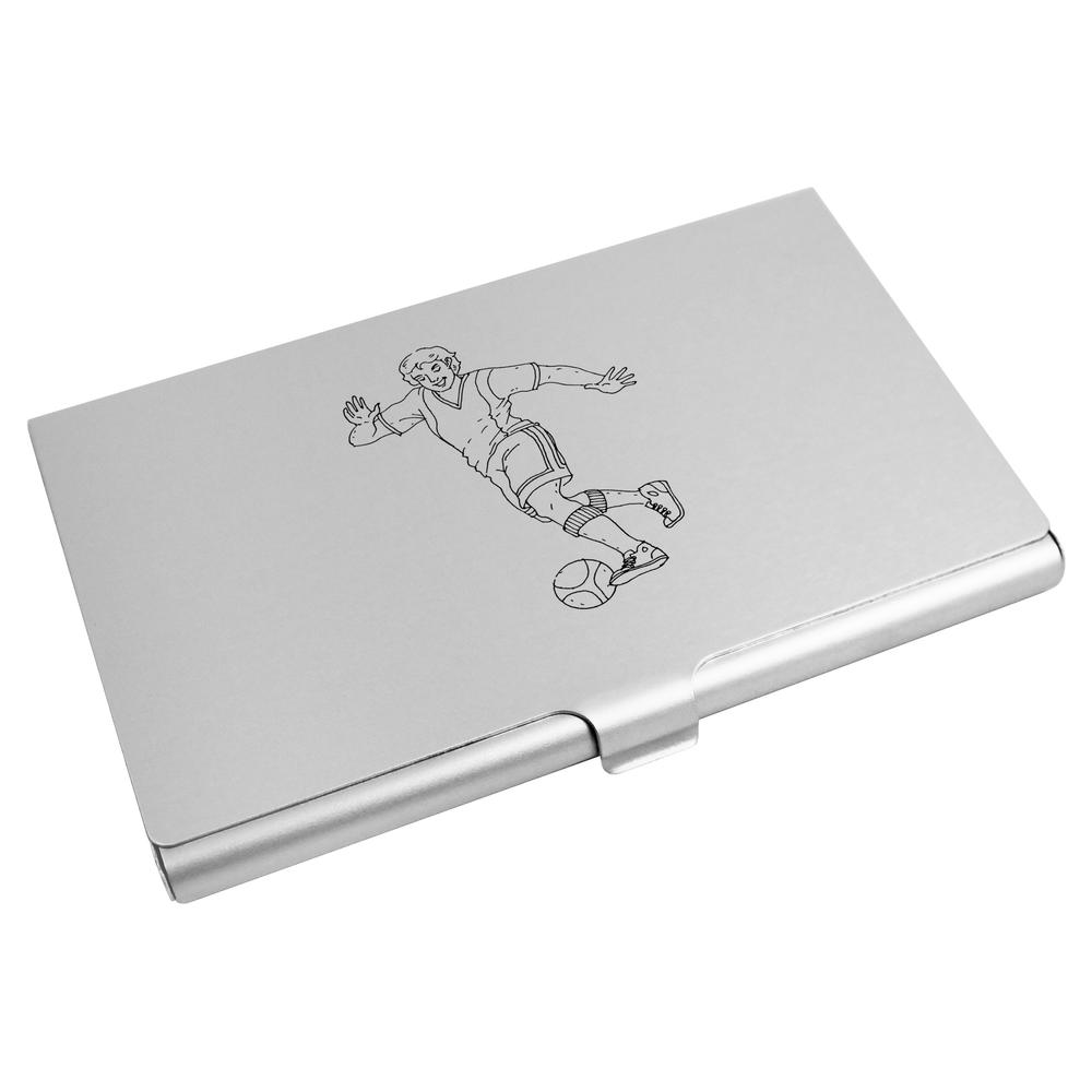 'Football Player' Business Card Holder / Credit Card Wallet (CH00008835)