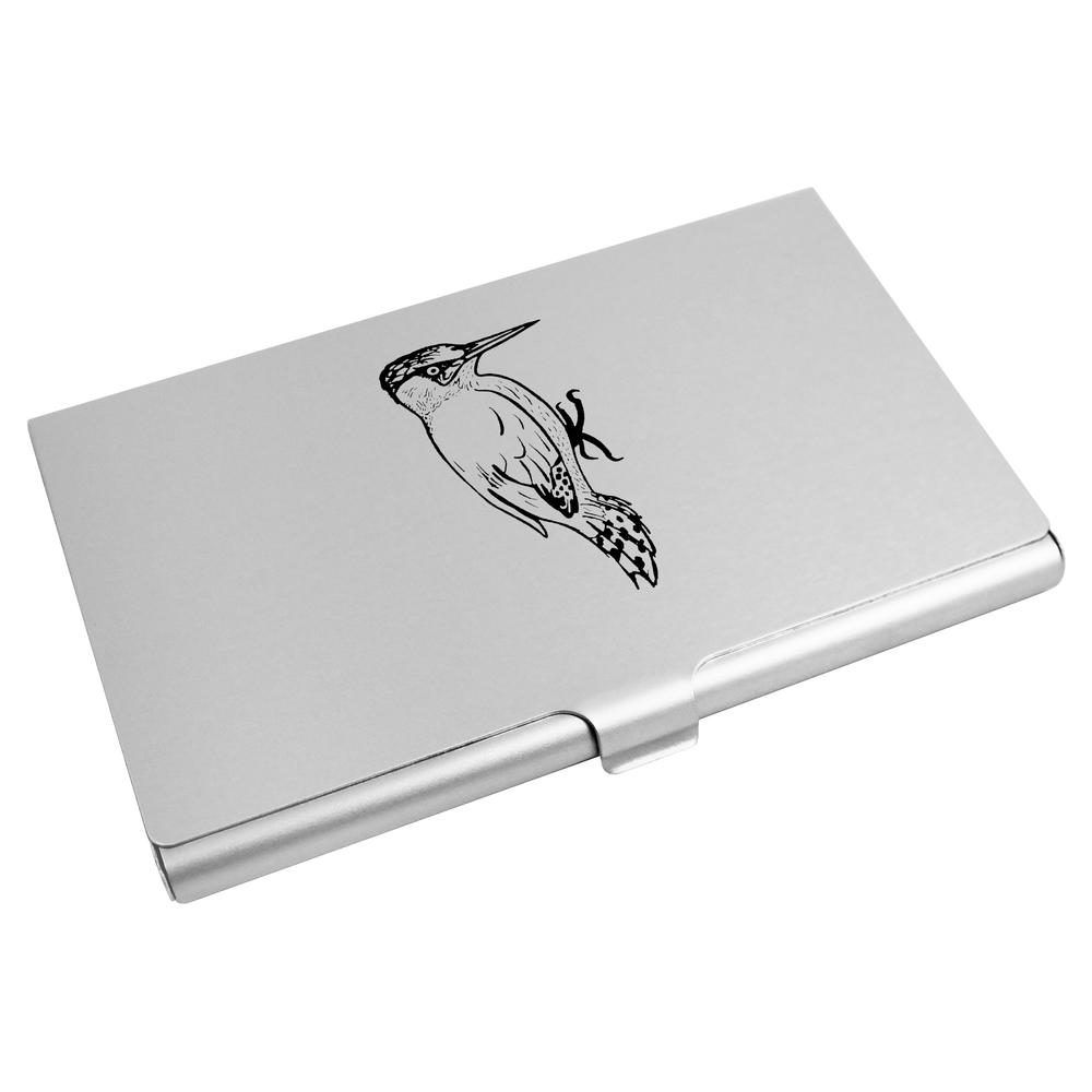 'Woodpecker' Business Card Holder / Credit Card Wallet (CH00017560)