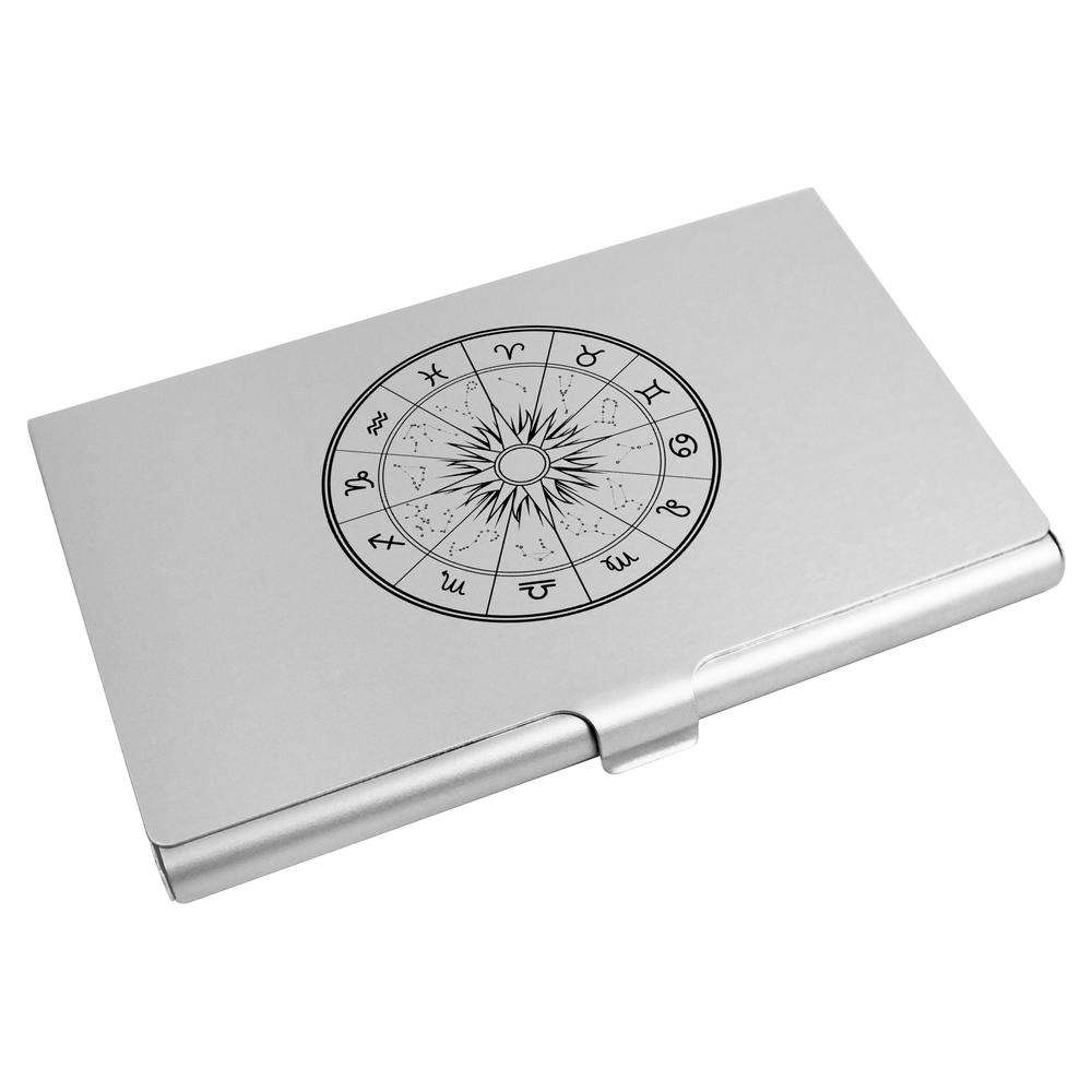 'Zodiac Wheel' Business Card Holder / Credit Card Wallet (CH00024032)