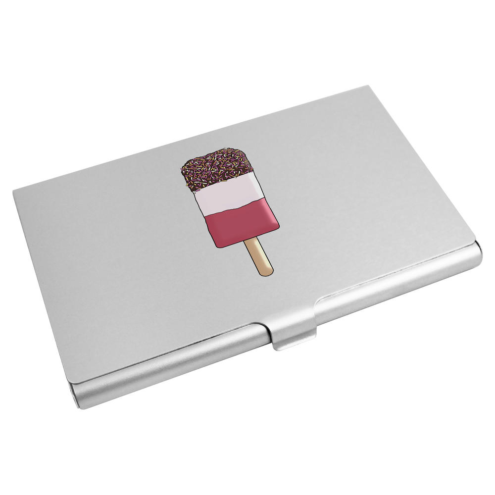 'Sprinkle Ice Lolly' Business Card Holder / Credit Card Wallet (CH00026046)