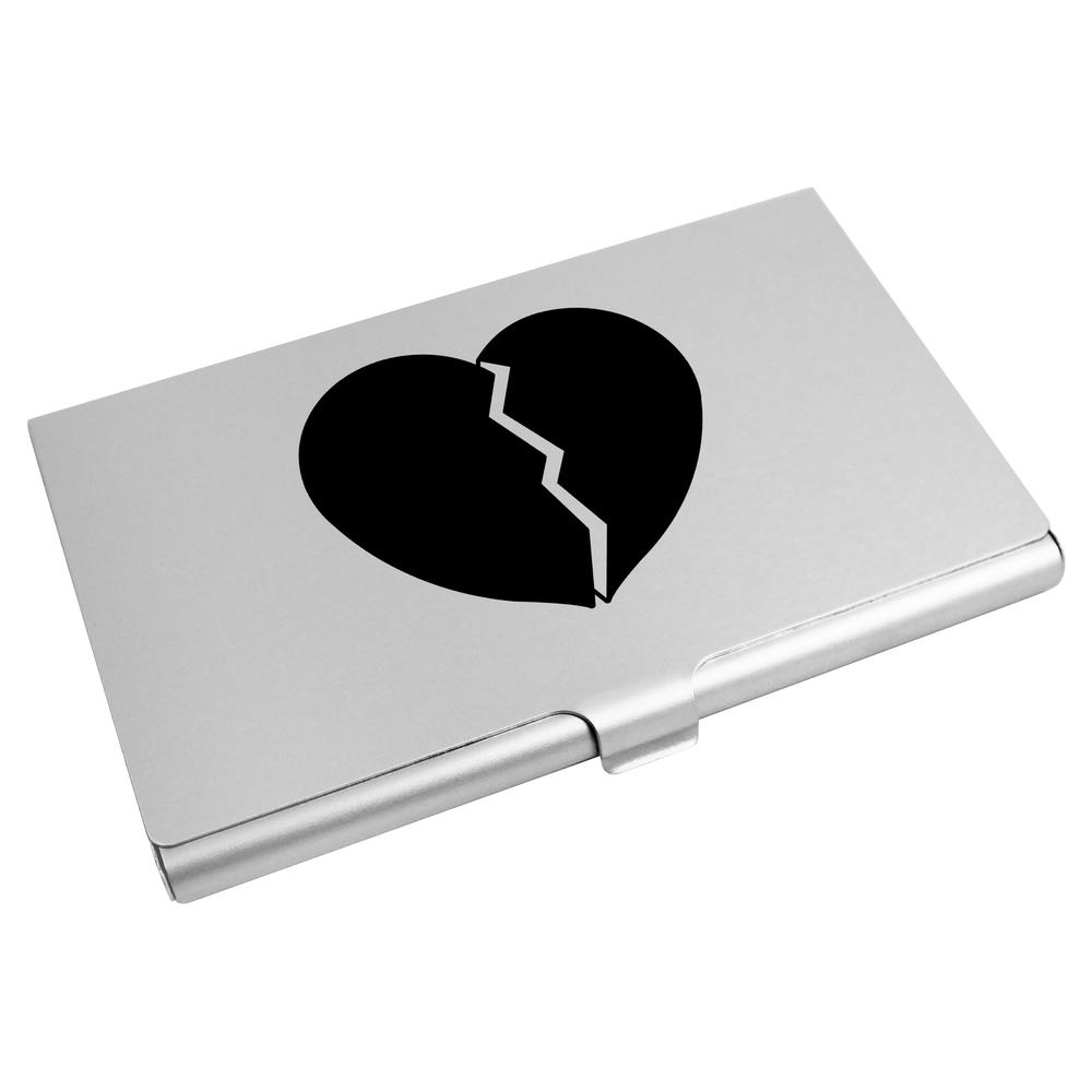 'Broken Heart' Business Card Holder / Credit Card Wallet (CH00027024)