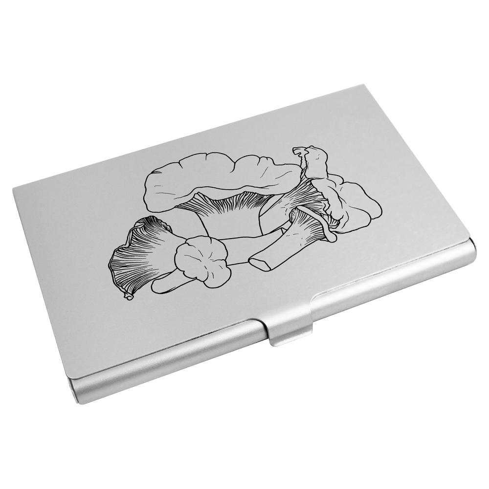 'Chanterelle Mushrooms' Business Card Holder / Credit Card Wallet (CH00028999)
